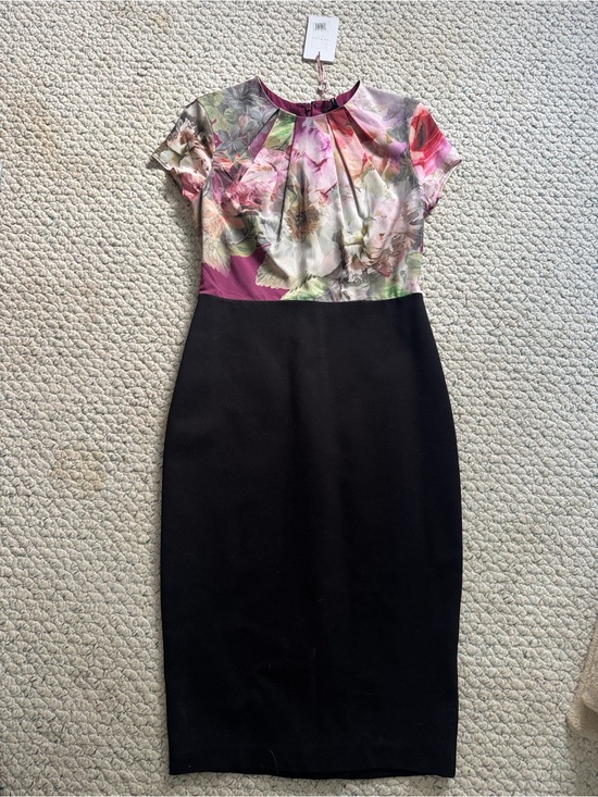 Ted Baker London Dresses & Skirts - Ted Baker Pure Peony Print Top Midi Dress